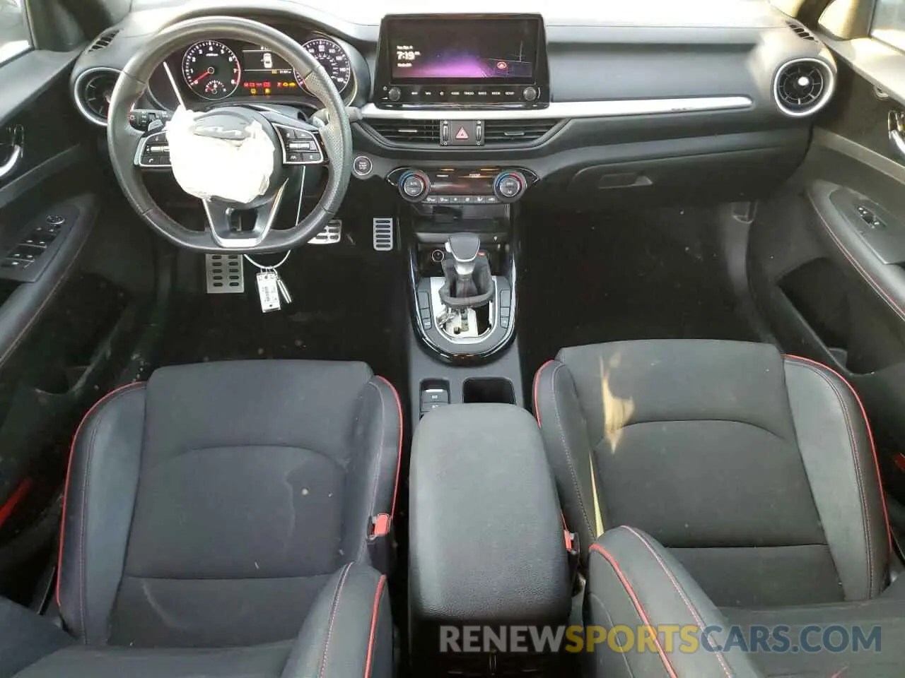 8 fotografías del automóvil dañado 3KPF44AC6PE637751 KIA FORTE 2023