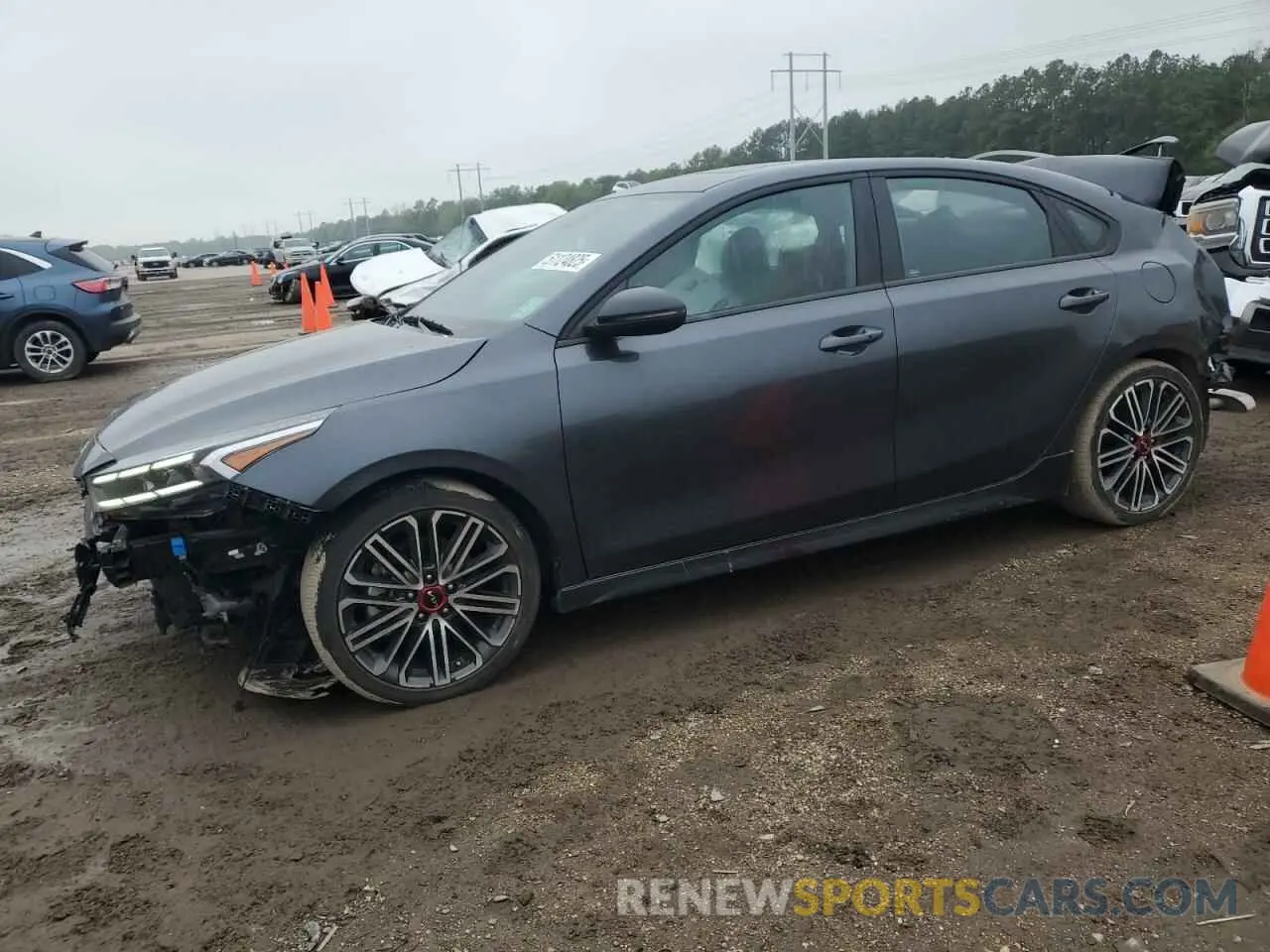 1 fotografías del automóvil dañado 3KPF44AC9PE532704 KIA FORTE 2023