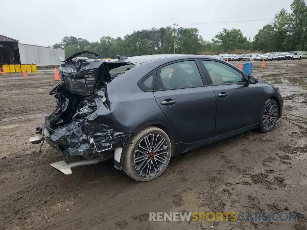 3 fotografías del automóvil dañado 3KPF44AC9PE532704 KIA FORTE 2023