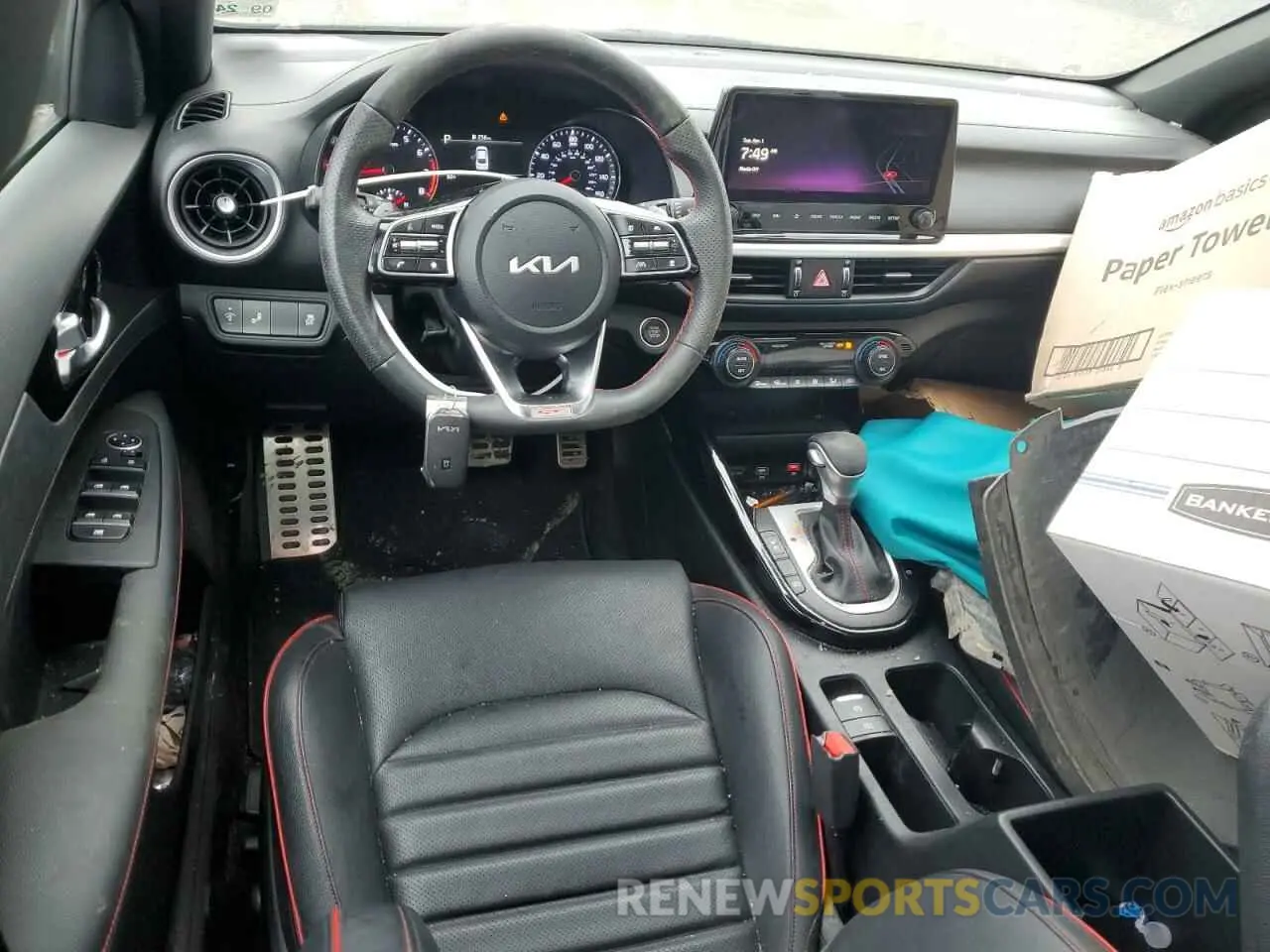 8 fotografías del automóvil dañado 3KPF44AC9PE532704 KIA FORTE 2023