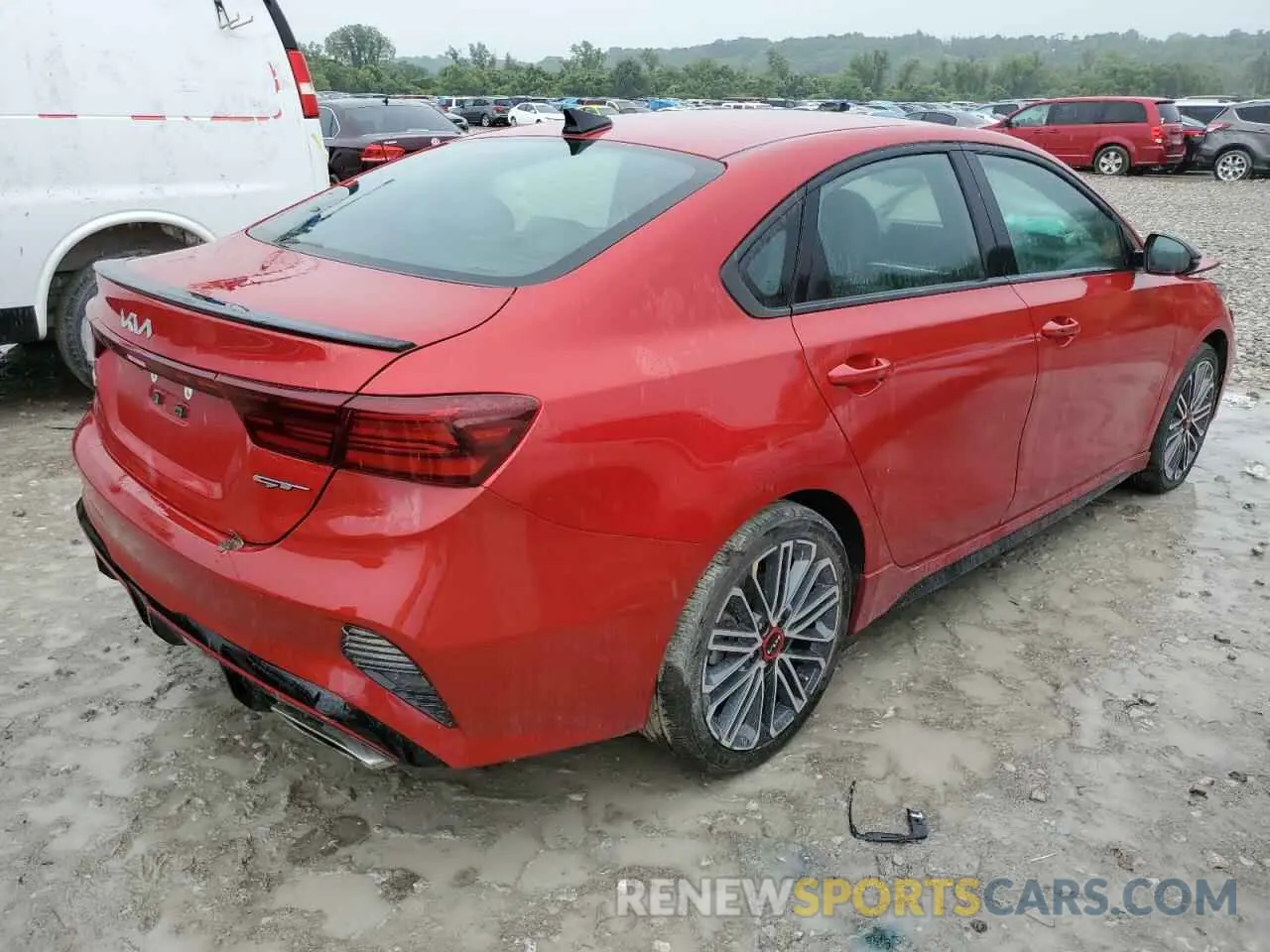 3 fotografías del automóvil dañado 3KPF44AC9PE587086 KIA FORTE 2023