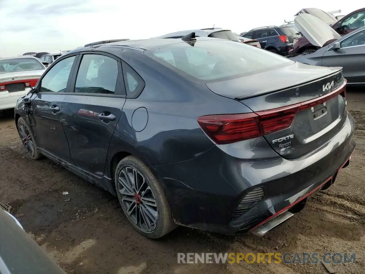 2 fotografías del automóvil dañado 3KPF44ACXPE604445 KIA FORTE 2023
