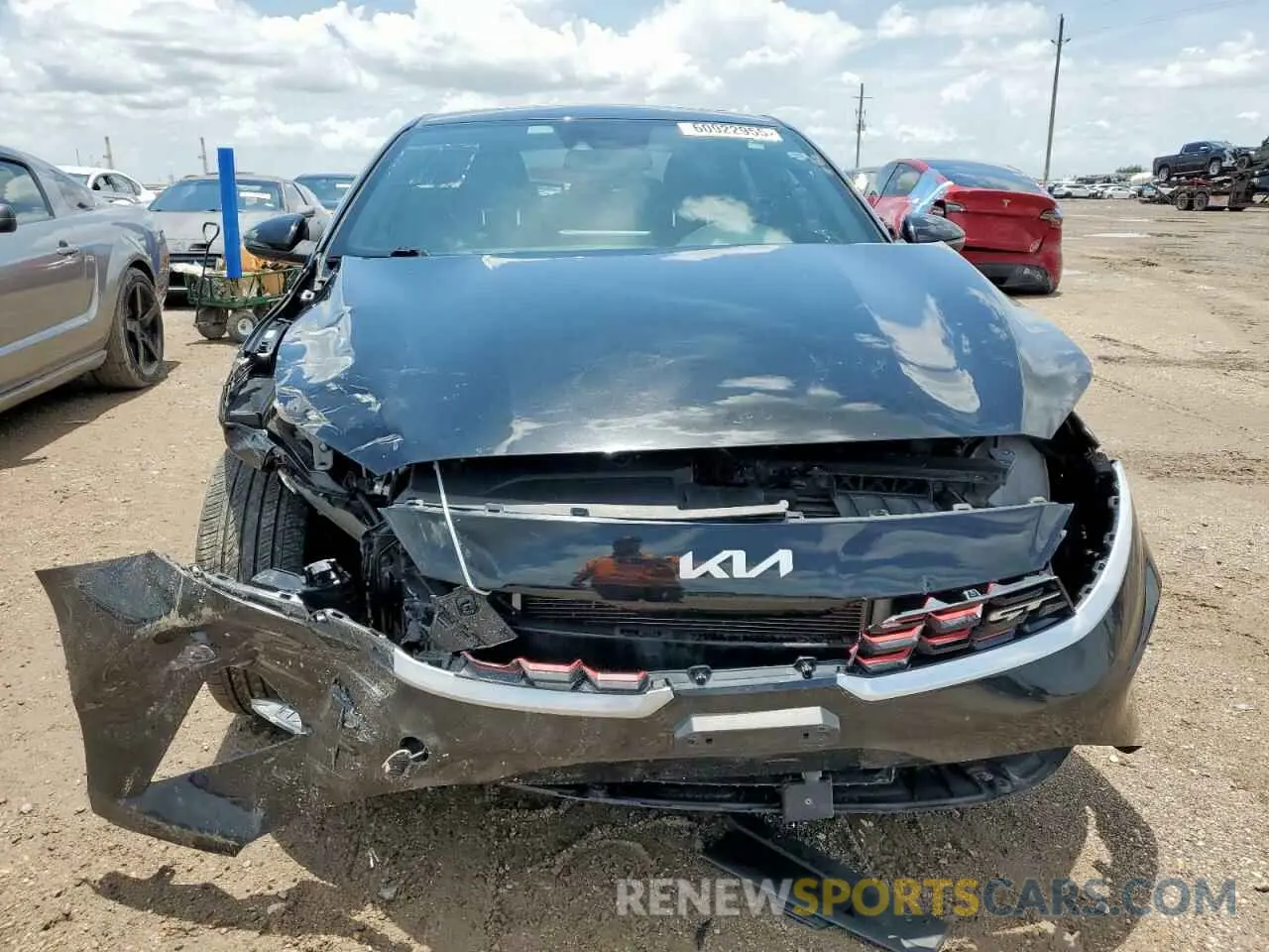 5 fotografías del automóvil dañado 3KPF44ACXPE617261 KIA FORTE 2023