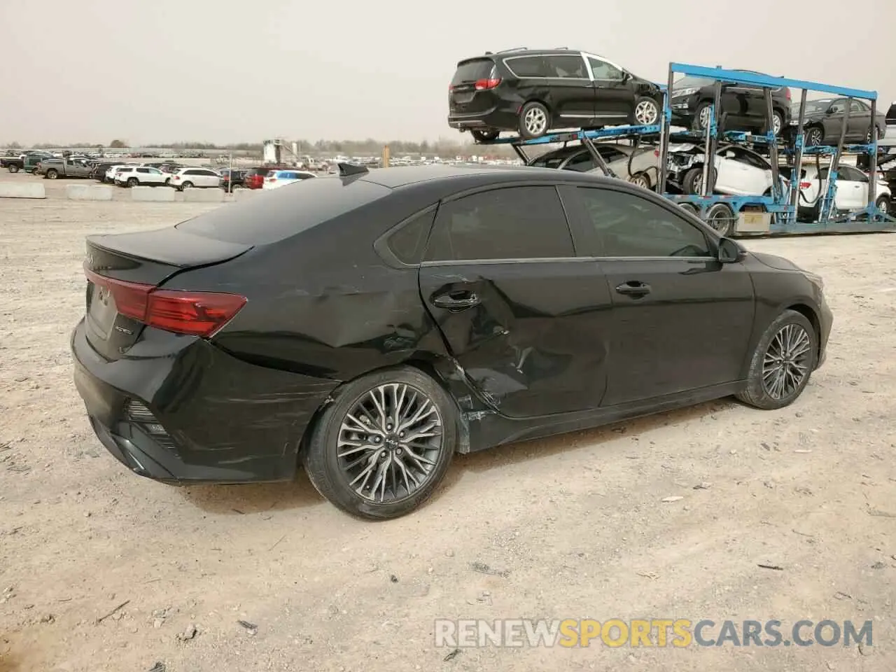 3 fotografías del automóvil dañado 3KPF54AD1PE530063 KIA FORTE 2023