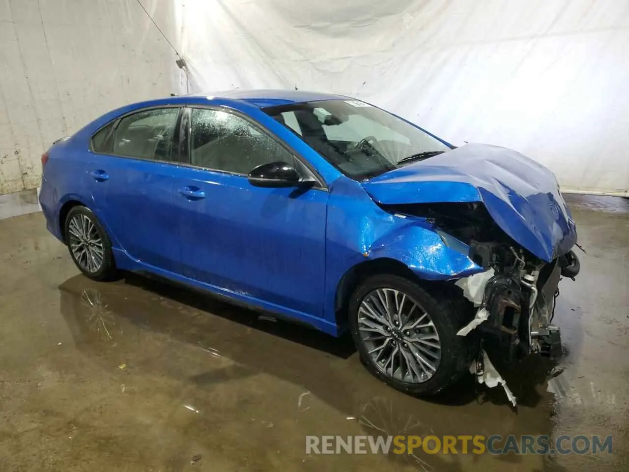 4 fotografías del automóvil dañado 3KPF54AD1PE536512 KIA FORTE 2023