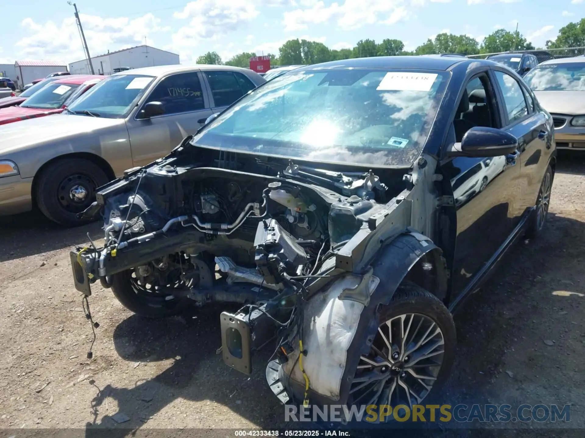 6 fotografías del automóvil dañado 3KPF54AD1PE558395 KIA FORTE 2023