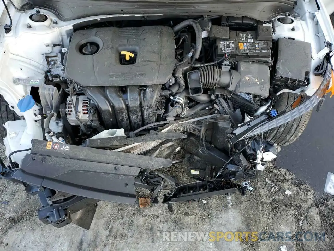 13 fotografías del automóvil dañado 3KPF54AD3PE575425 KIA FORTE 2023