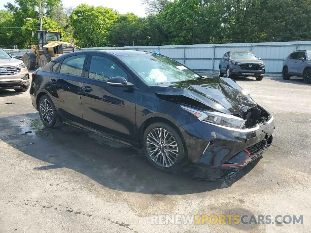 4 fotografías del automóvil dañado 3KPF54AD3PE605930 KIA FORTE 2023
