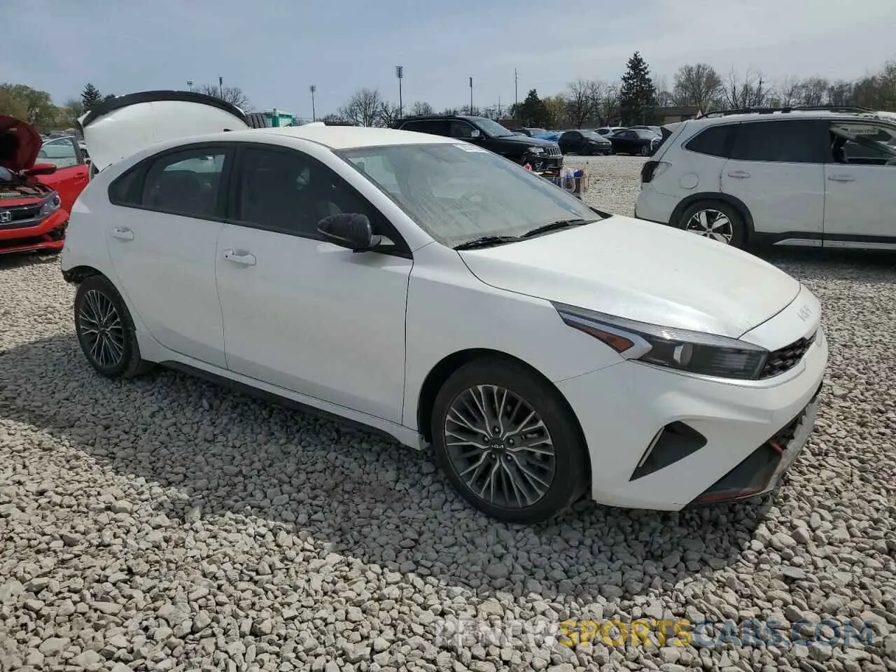 4 fotografías del automóvil dañado 3KPF54AD3PE643190 KIA FORTE 2023
