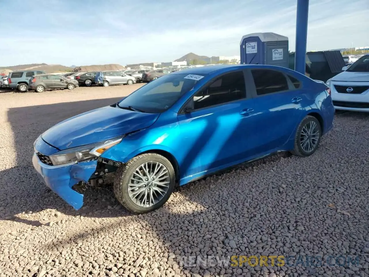 1 fotografías del automóvil dañado 3KPF54AD3PE644775 KIA FORTE 2023