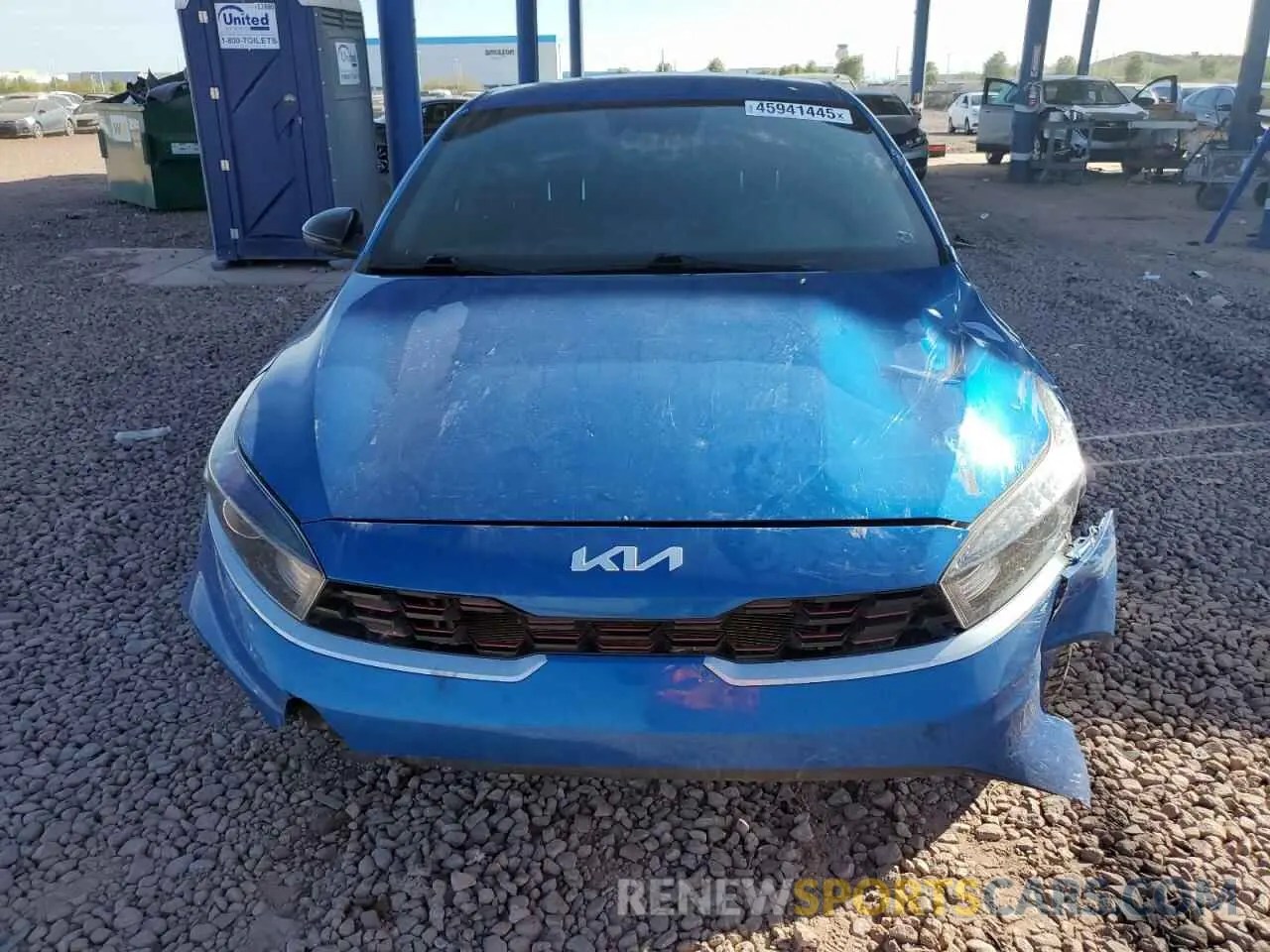 5 fotografías del automóvil dañado 3KPF54AD3PE644775 KIA FORTE 2023