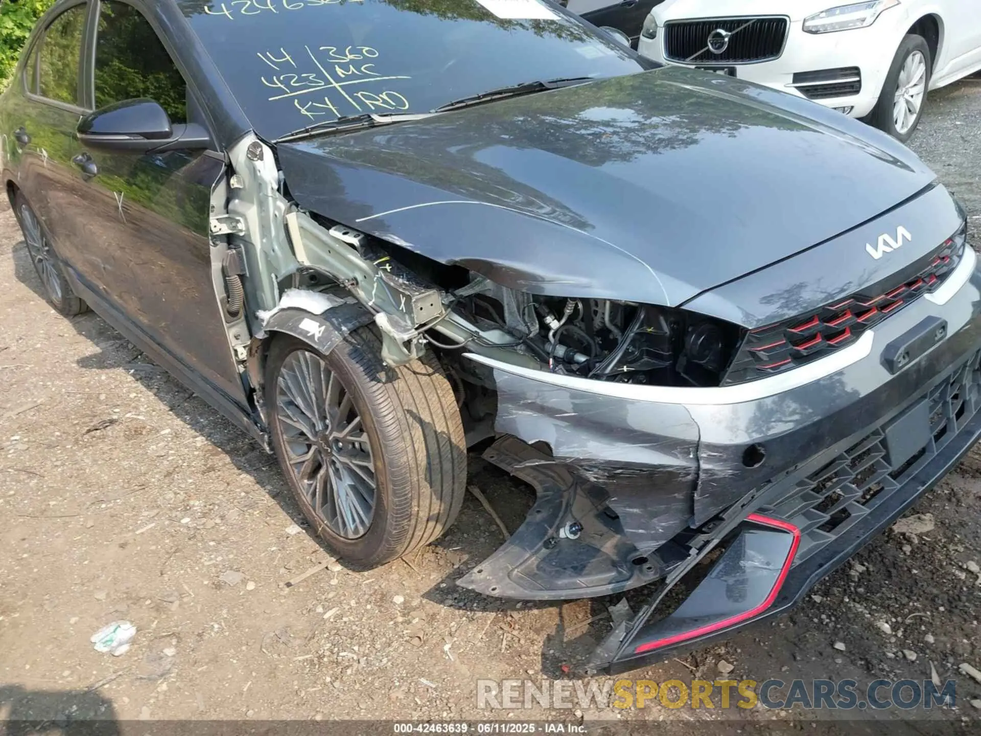18 fotografías del automóvil dañado 3KPF54AD3PE685519 KIA FORTE 2023