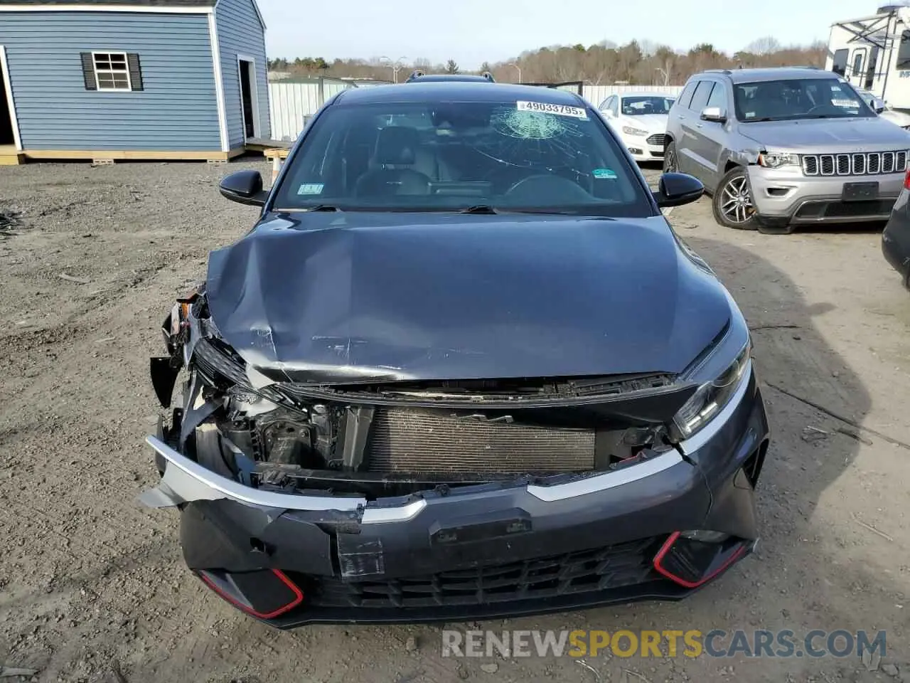 5 fotografías del automóvil dañado 3KPF54AD4PE539999 KIA FORTE 2023