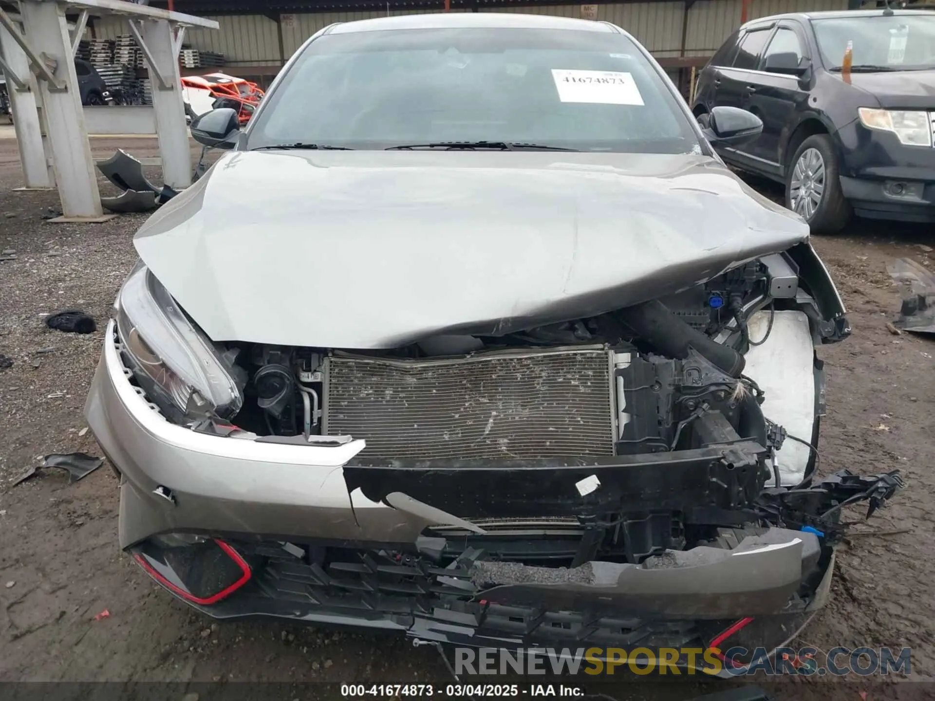 12 fotografías del automóvil dañado 3KPF54AD4PE568936 KIA FORTE 2023