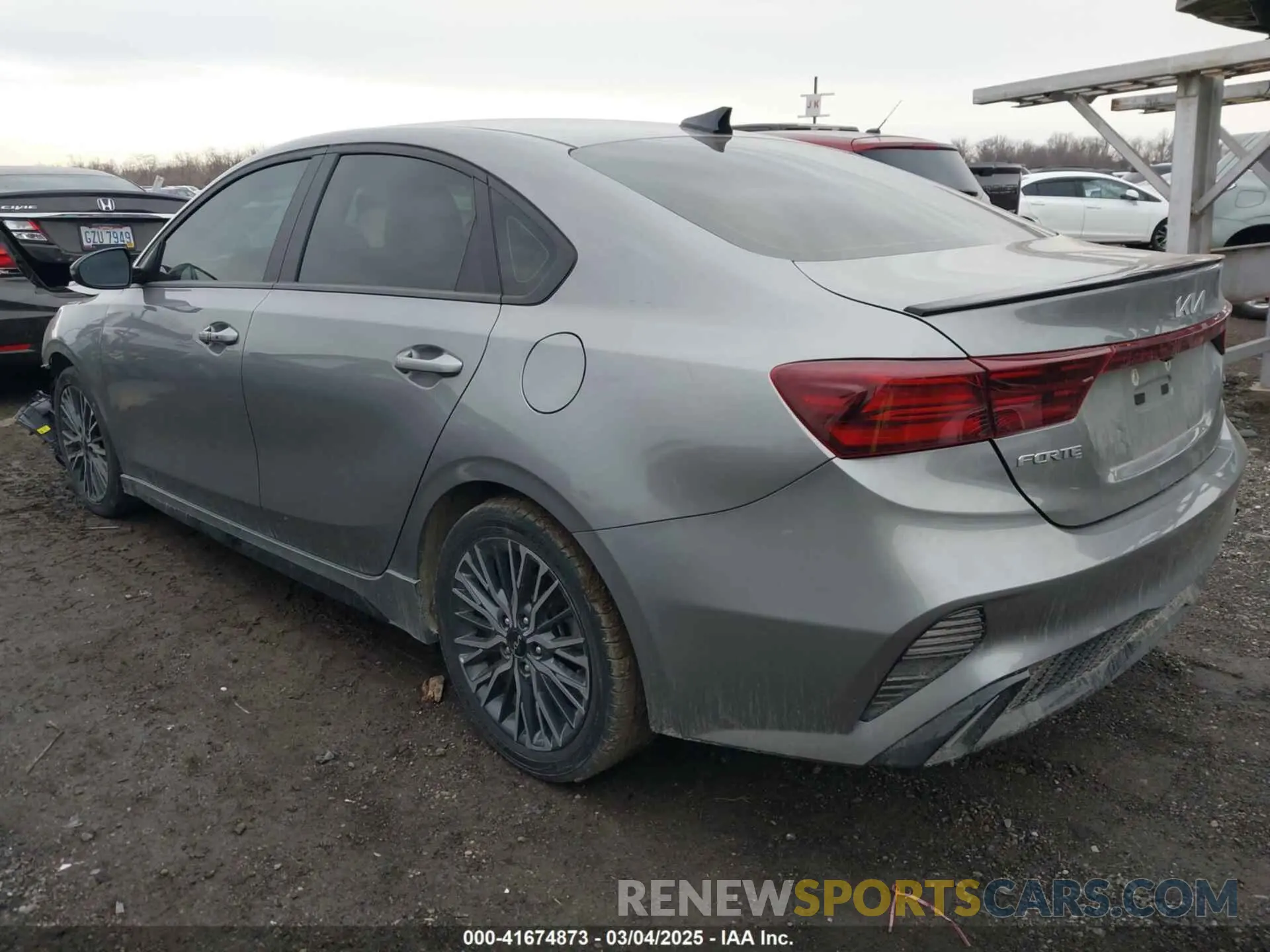 3 fotografías del automóvil dañado 3KPF54AD4PE568936 KIA FORTE 2023