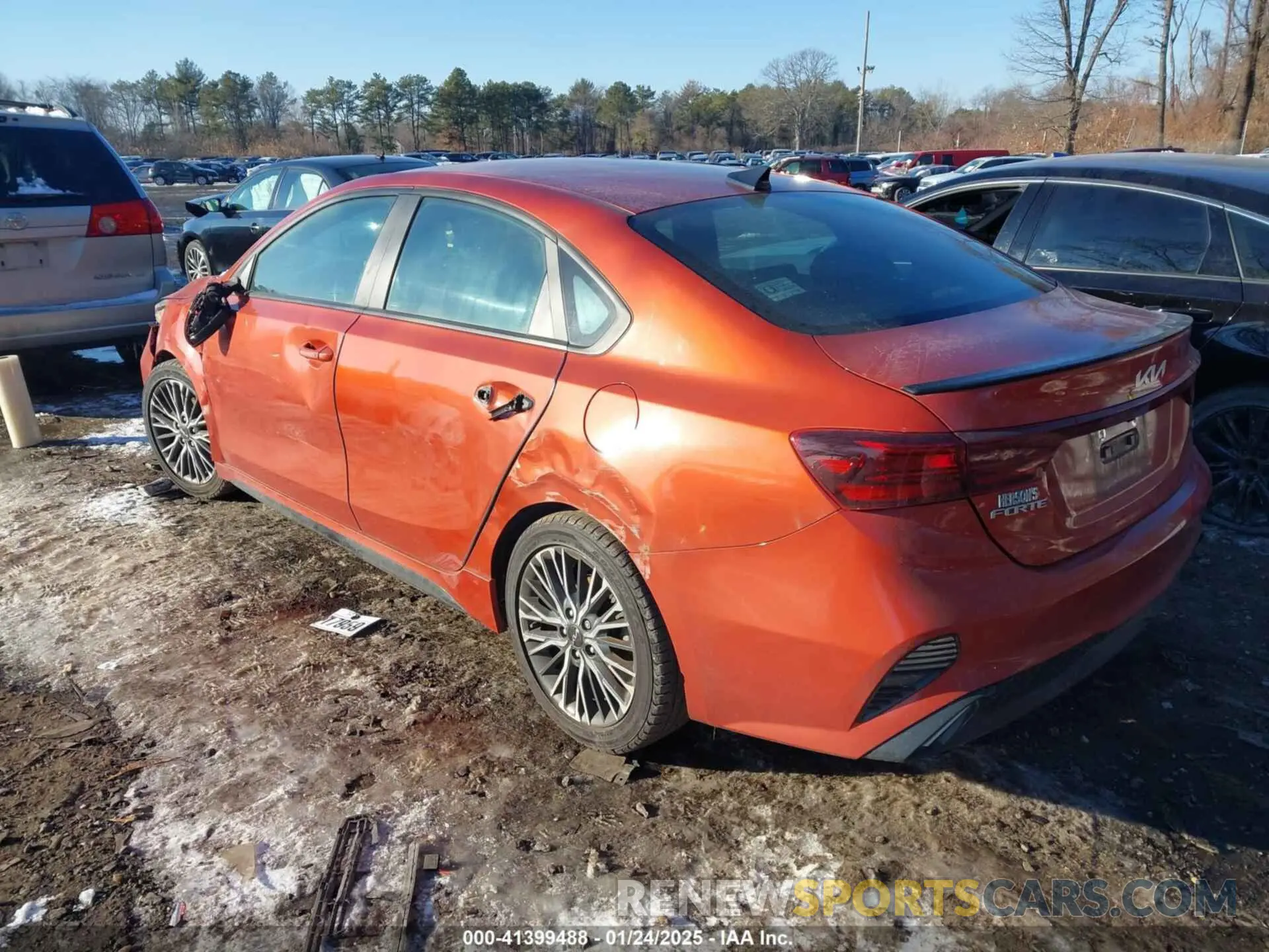 3 fotografías del automóvil dañado 3KPF54AD4PE593769 KIA FORTE 2023