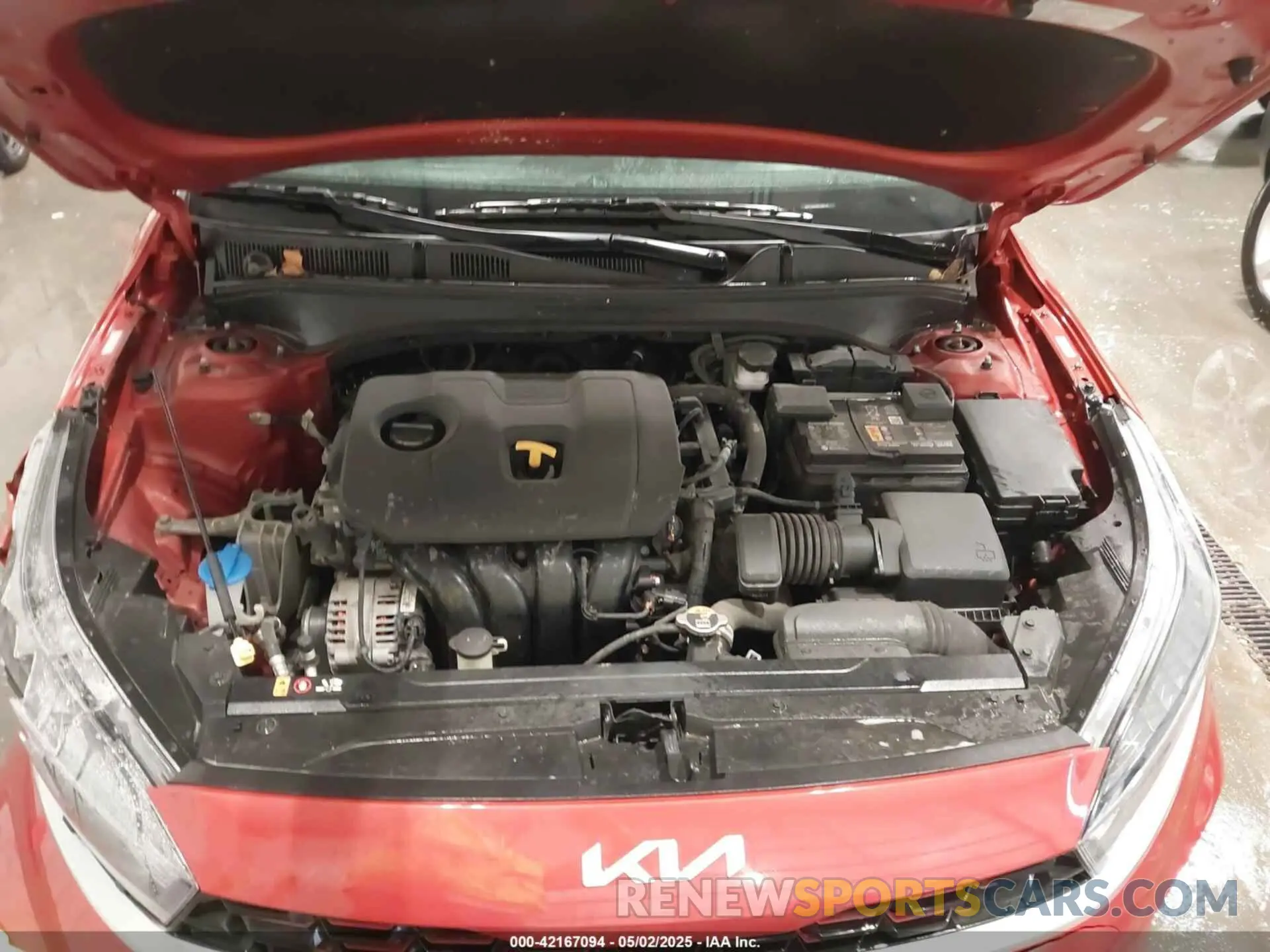 10 fotografías del automóvil dañado 3KPF54AD4PE599104 KIA FORTE 2023