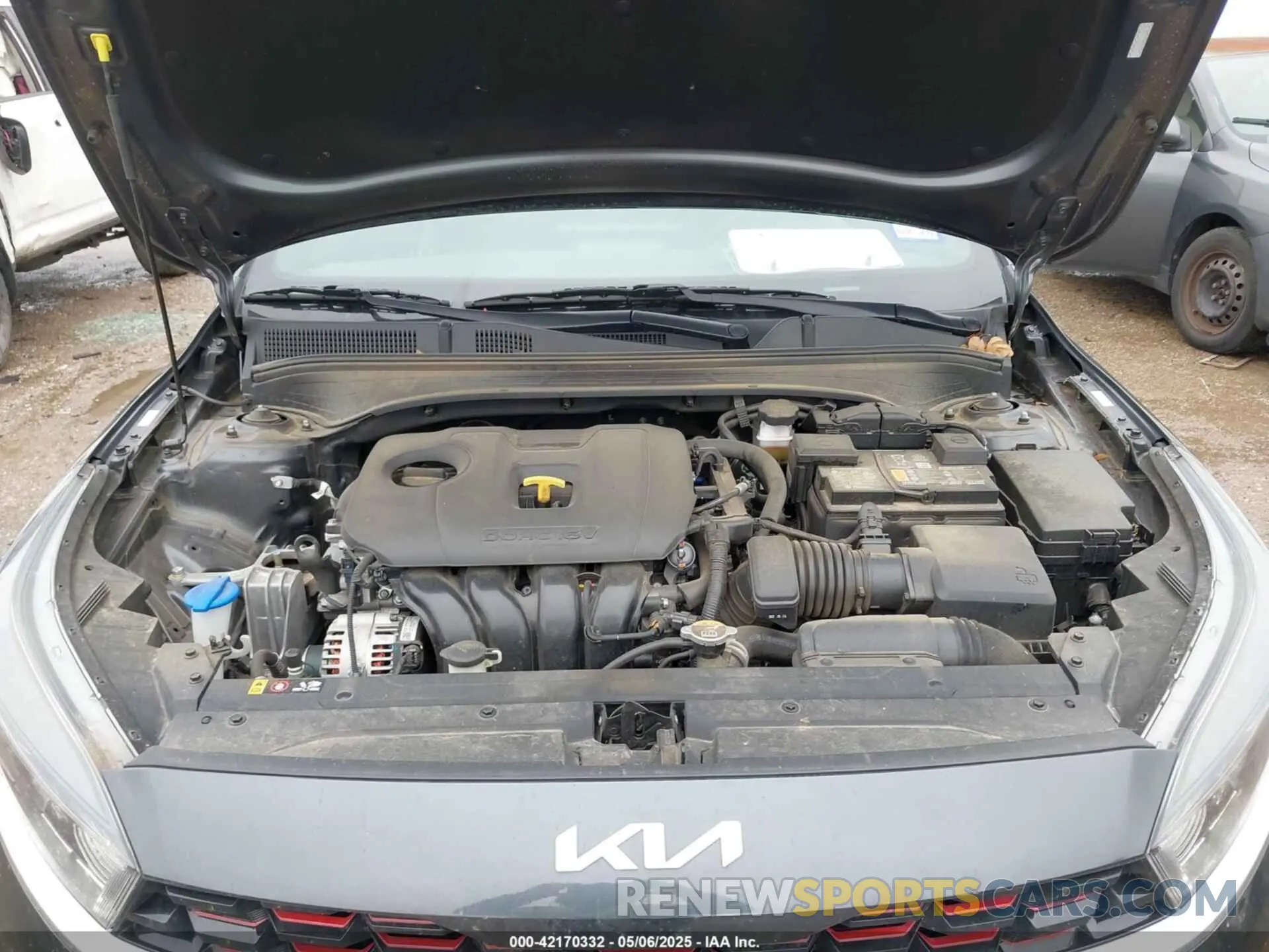 10 fotografías del automóvil dañado 3KPF54AD4PE602650 KIA FORTE 2023