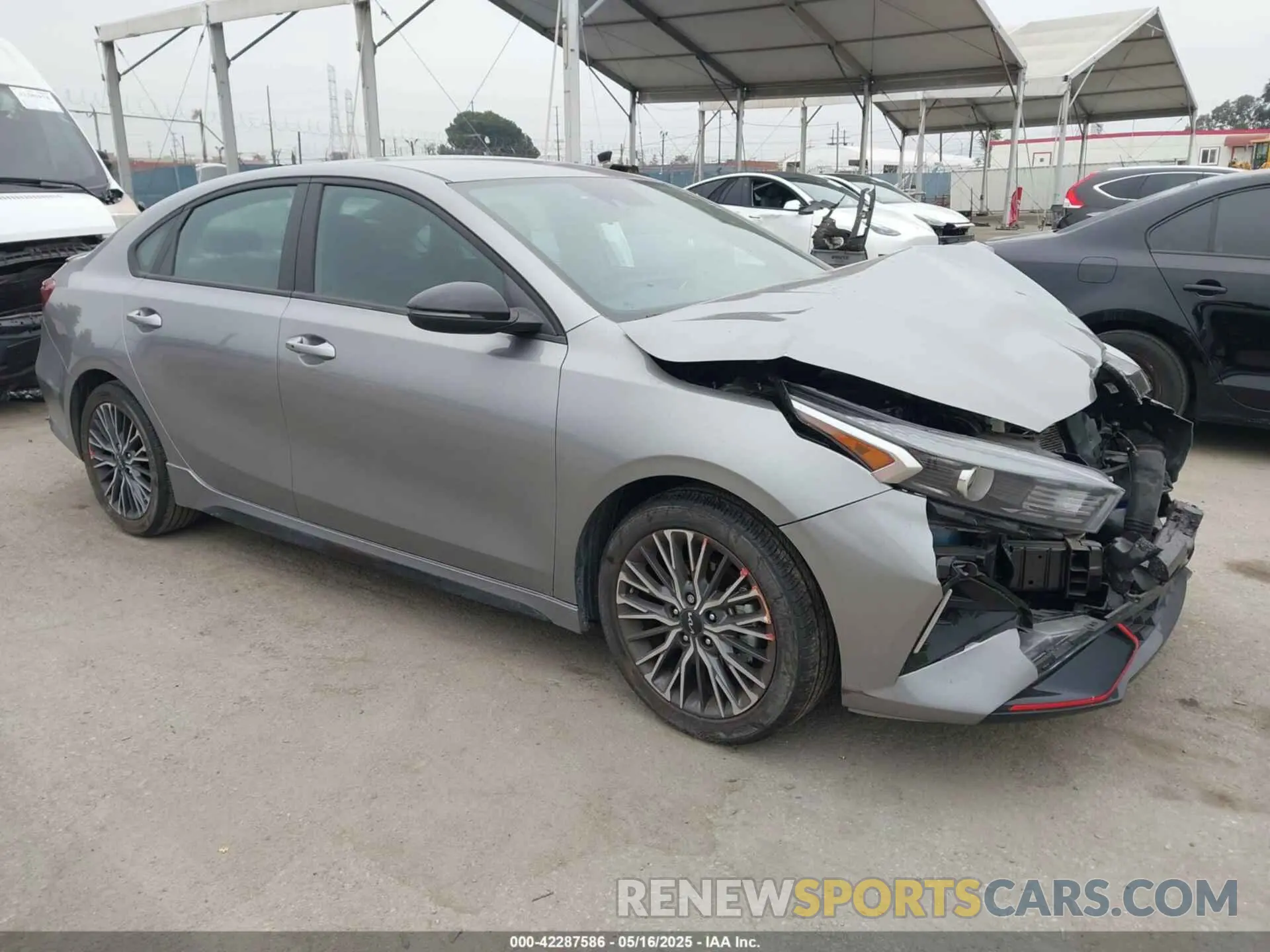 1 fotografías del automóvil dañado 3KPF54AD5PE577659 KIA FORTE 2023