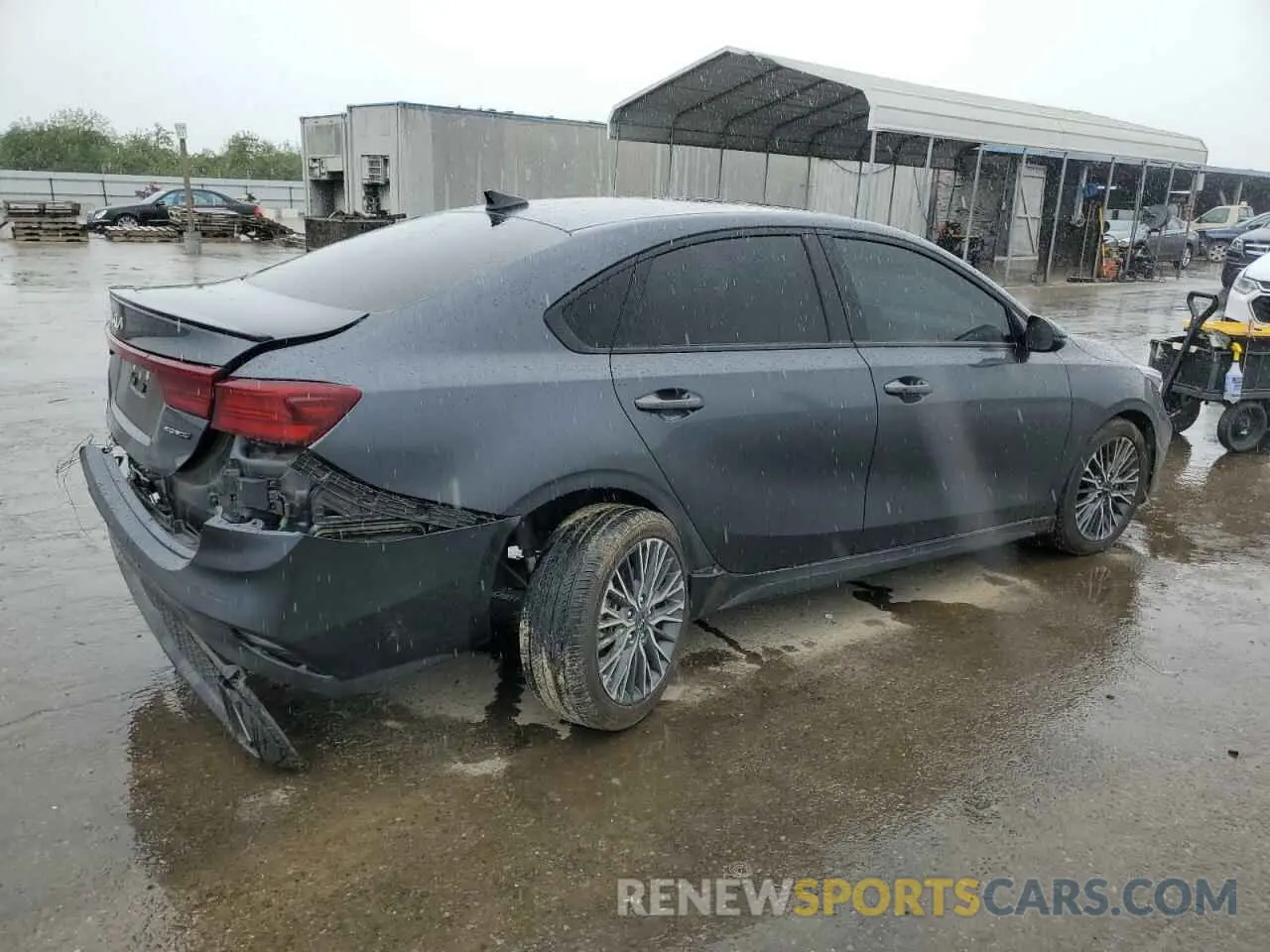 3 fotografías del automóvil dañado 3KPF54AD5PE614547 KIA FORTE 2023