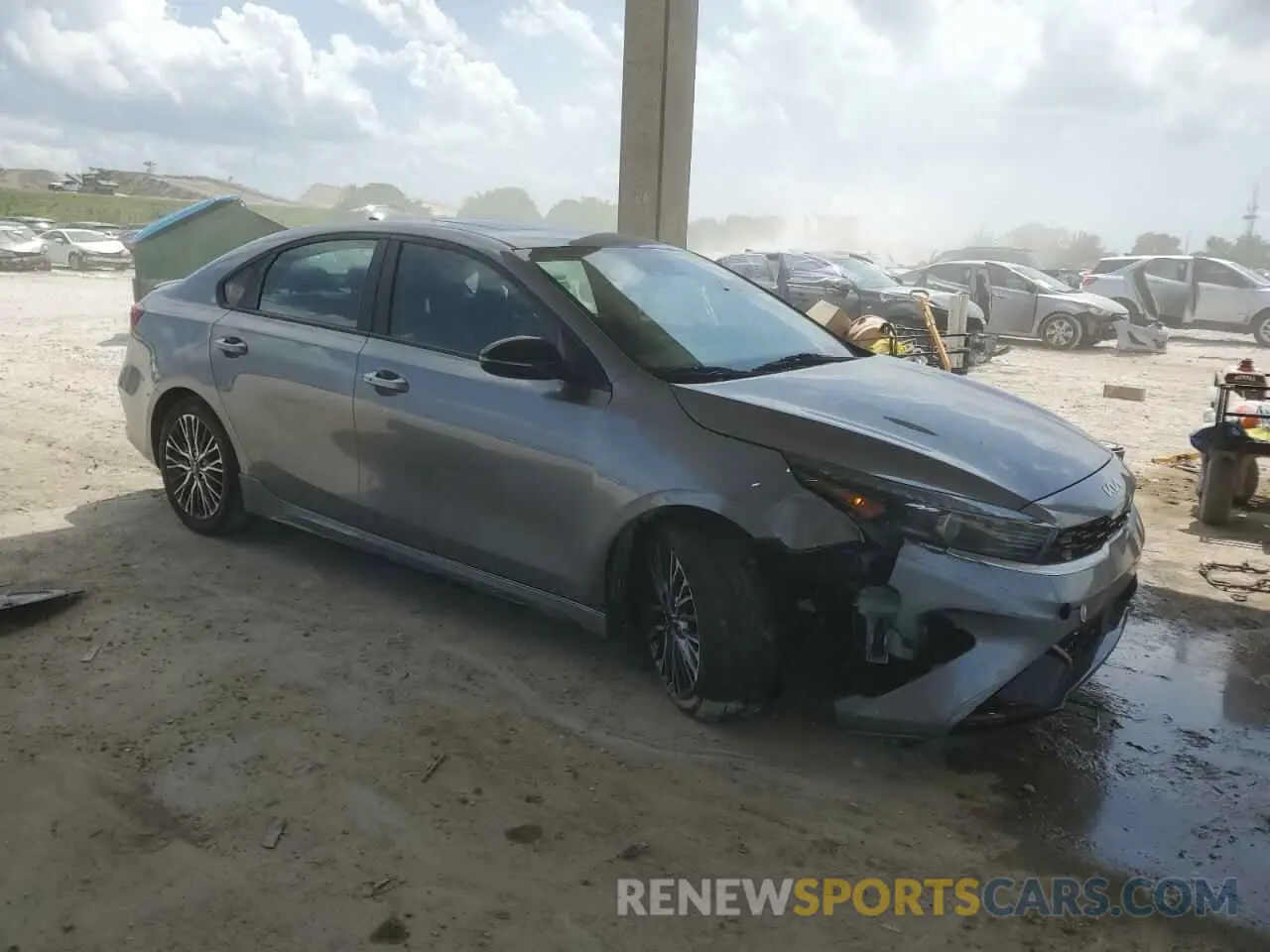 4 fotografías del automóvil dañado 3KPF54AD6PE513968 KIA FORTE 2023