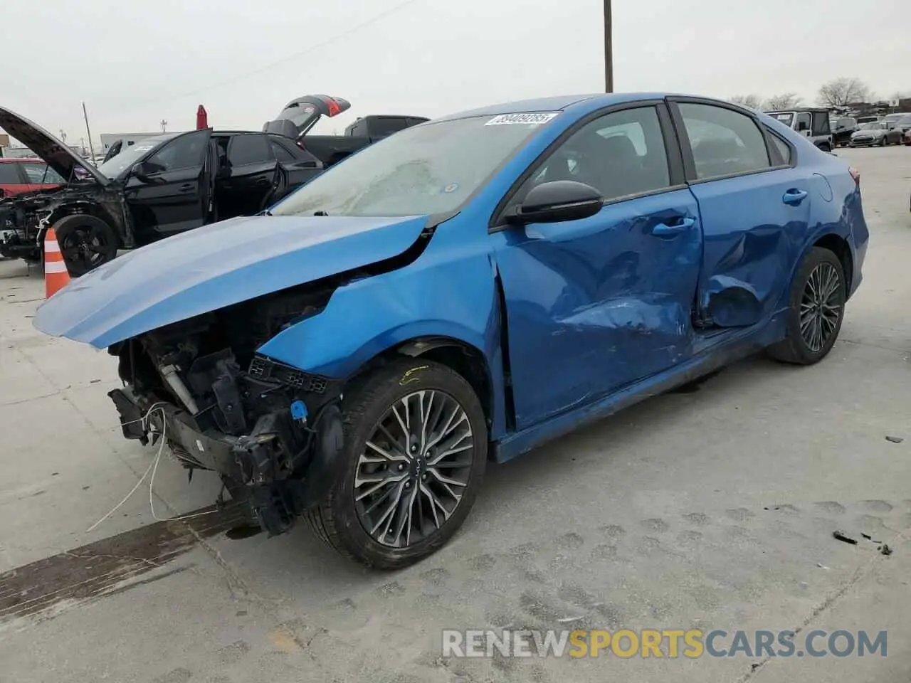 1 fotografías del automóvil dañado 3KPF54AD6PE571014 KIA FORTE 2023