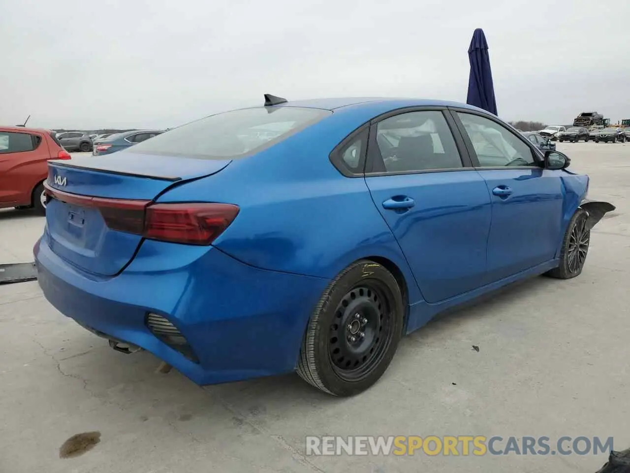 3 fotografías del automóvil dañado 3KPF54AD6PE571014 KIA FORTE 2023