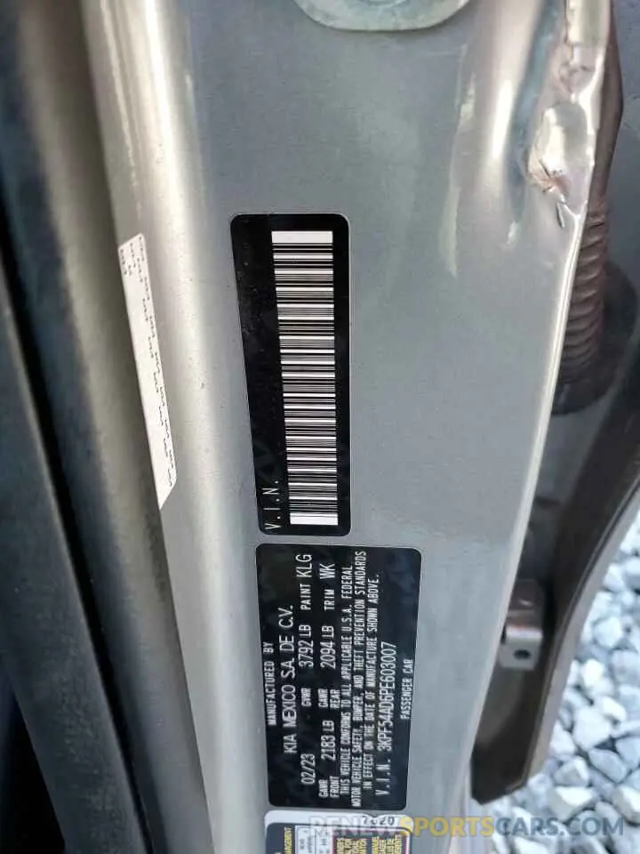 13 fotografías del automóvil dañado 3KPF54AD6PE603007 KIA FORTE 2023