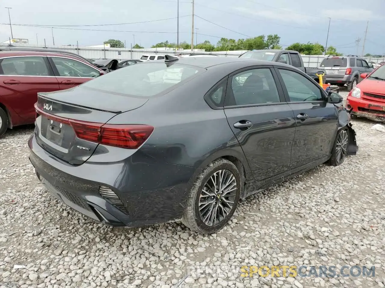 3 fotografías del automóvil dañado 3KPF54AD6PE650215 KIA FORTE 2023