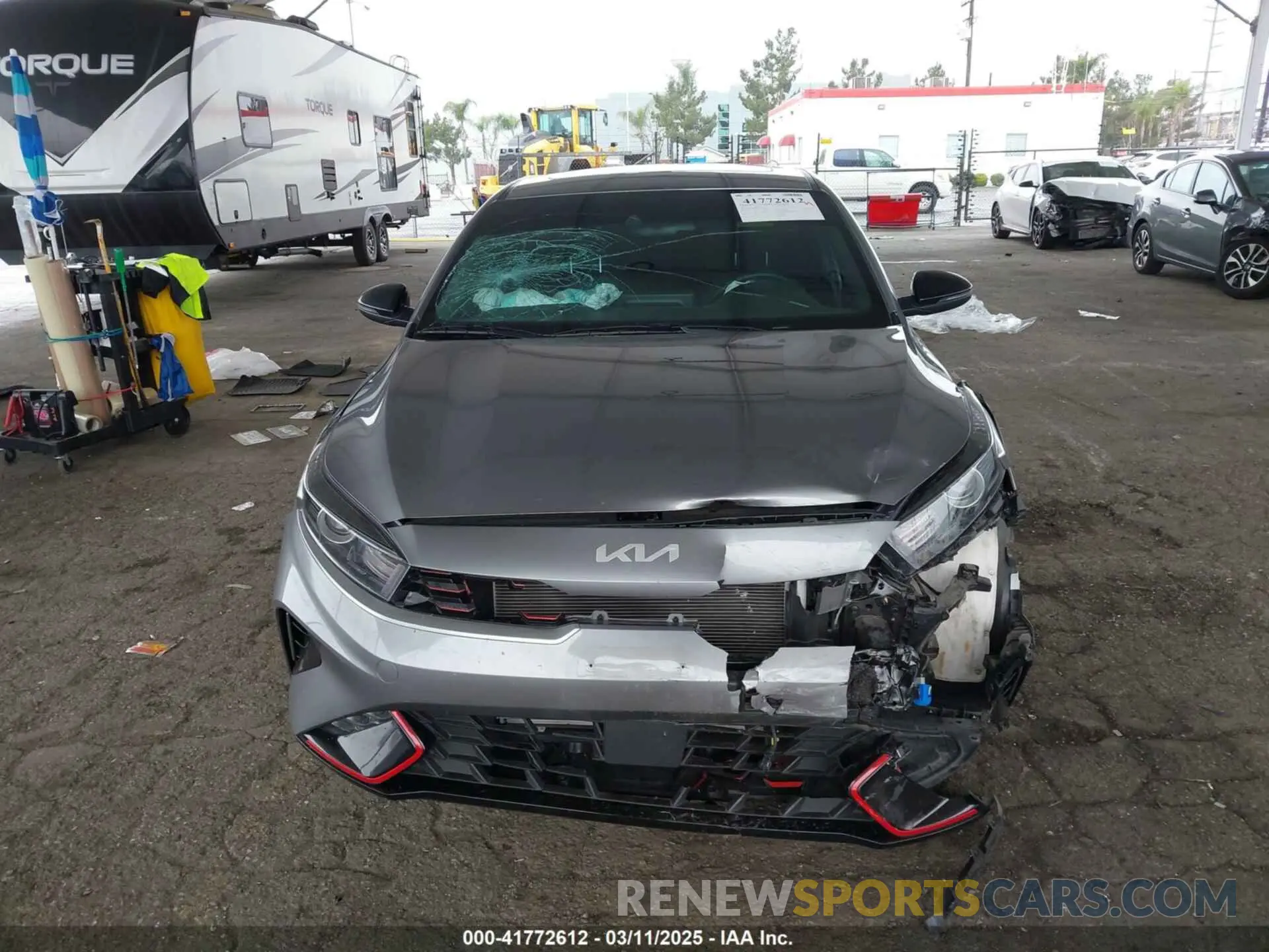 12 fotografías del automóvil dañado 3KPF54AD6PE681500 KIA FORTE 2023