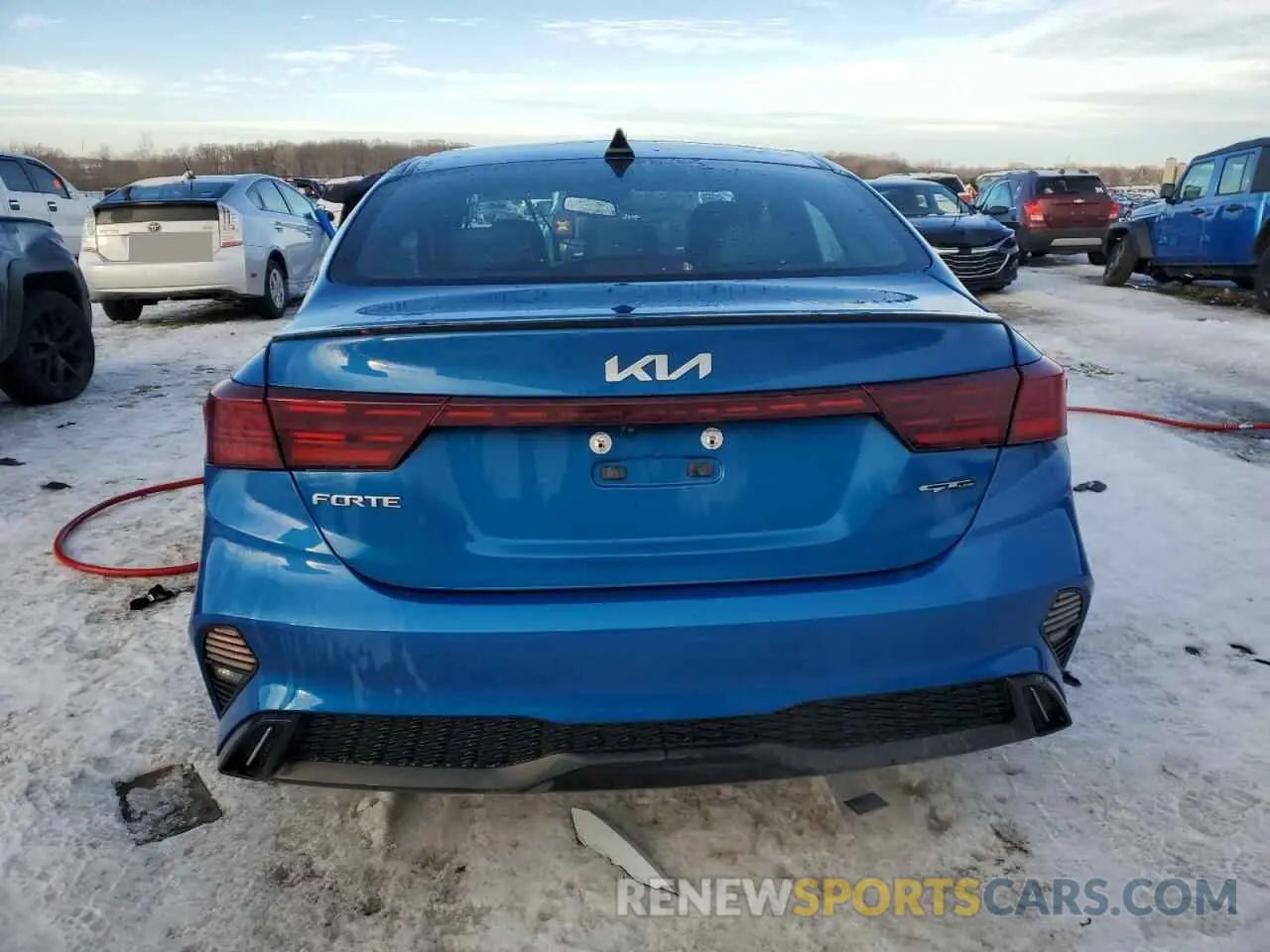 6 fotografías del automóvil dañado 3KPF54AD7PE525045 KIA FORTE 2023