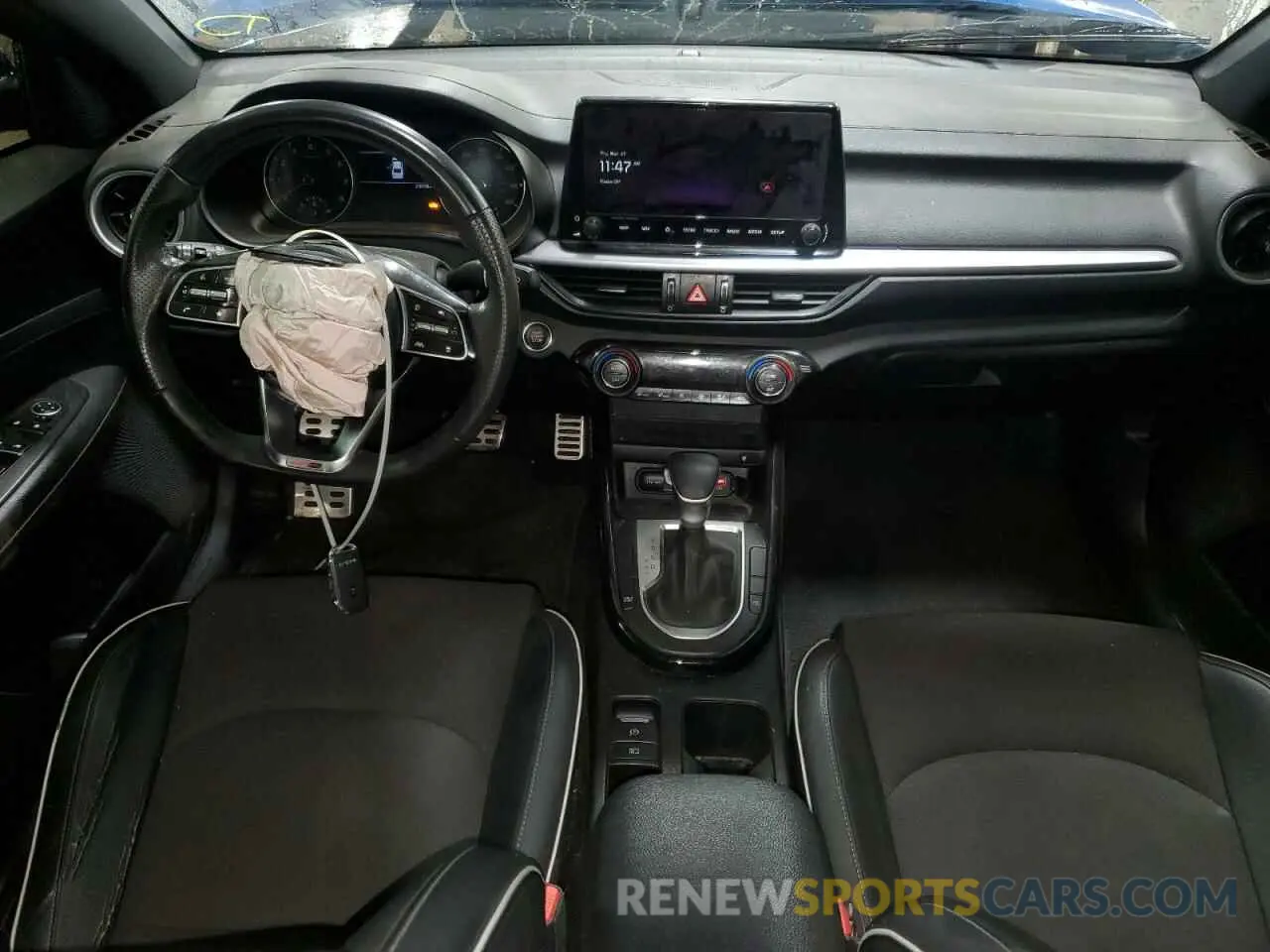 8 fotografías del automóvil dañado 3KPF54AD7PE616252 KIA FORTE 2023