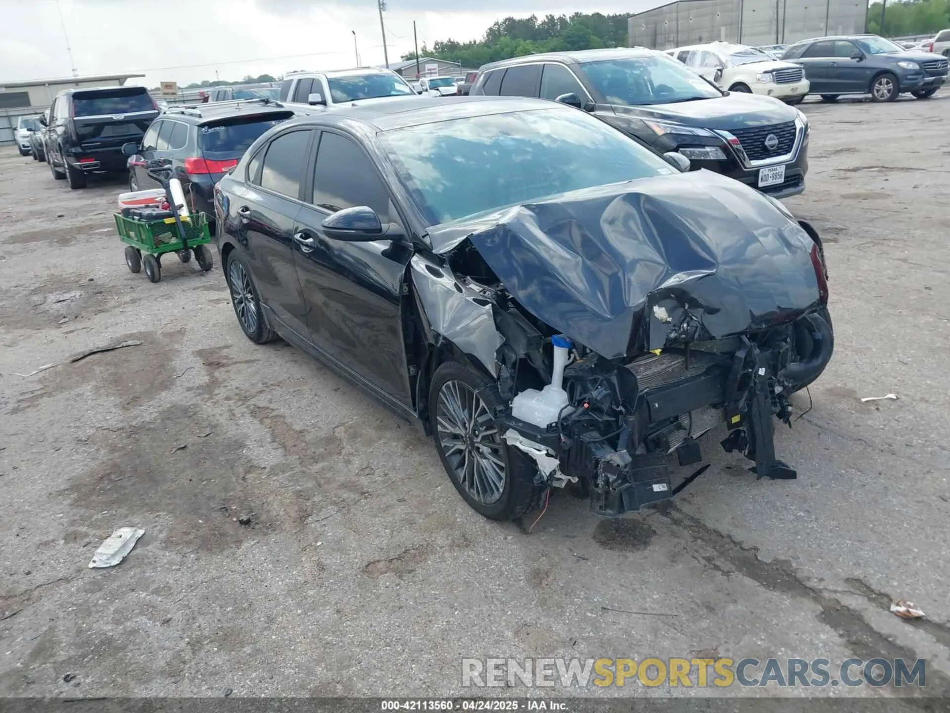 1 fotografías del automóvil dañado 3KPF54AD8PE542078 KIA FORTE 2023