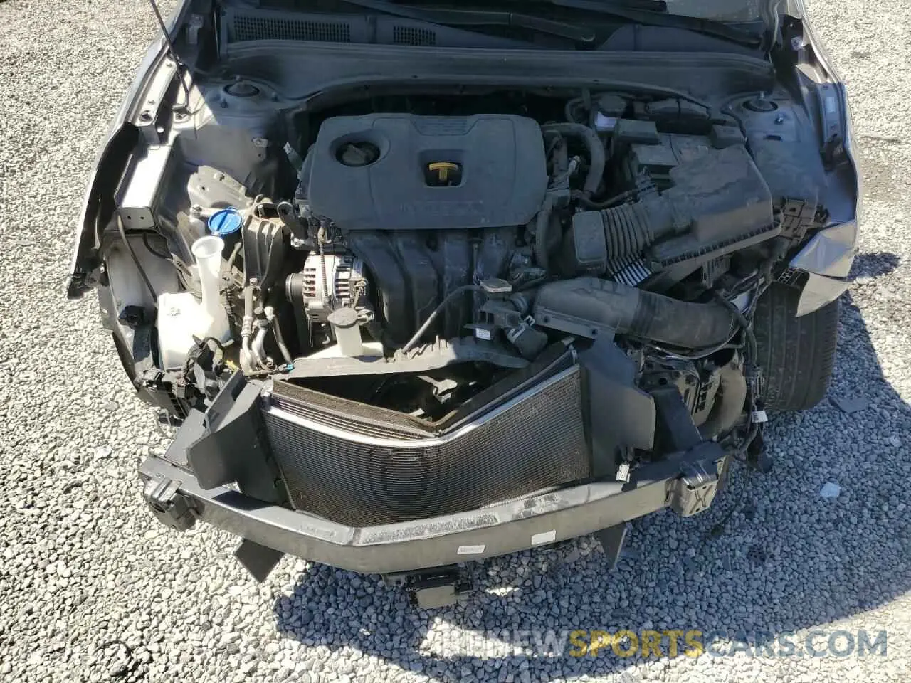 11 fotografías del automóvil dañado 3KPF54AD8PE604384 KIA FORTE 2023
