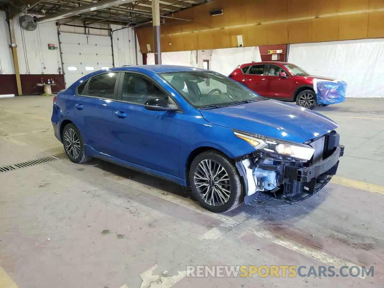 4 fotografías del automóvil dañado 3KPF54AD9PE549931 KIA FORTE 2023