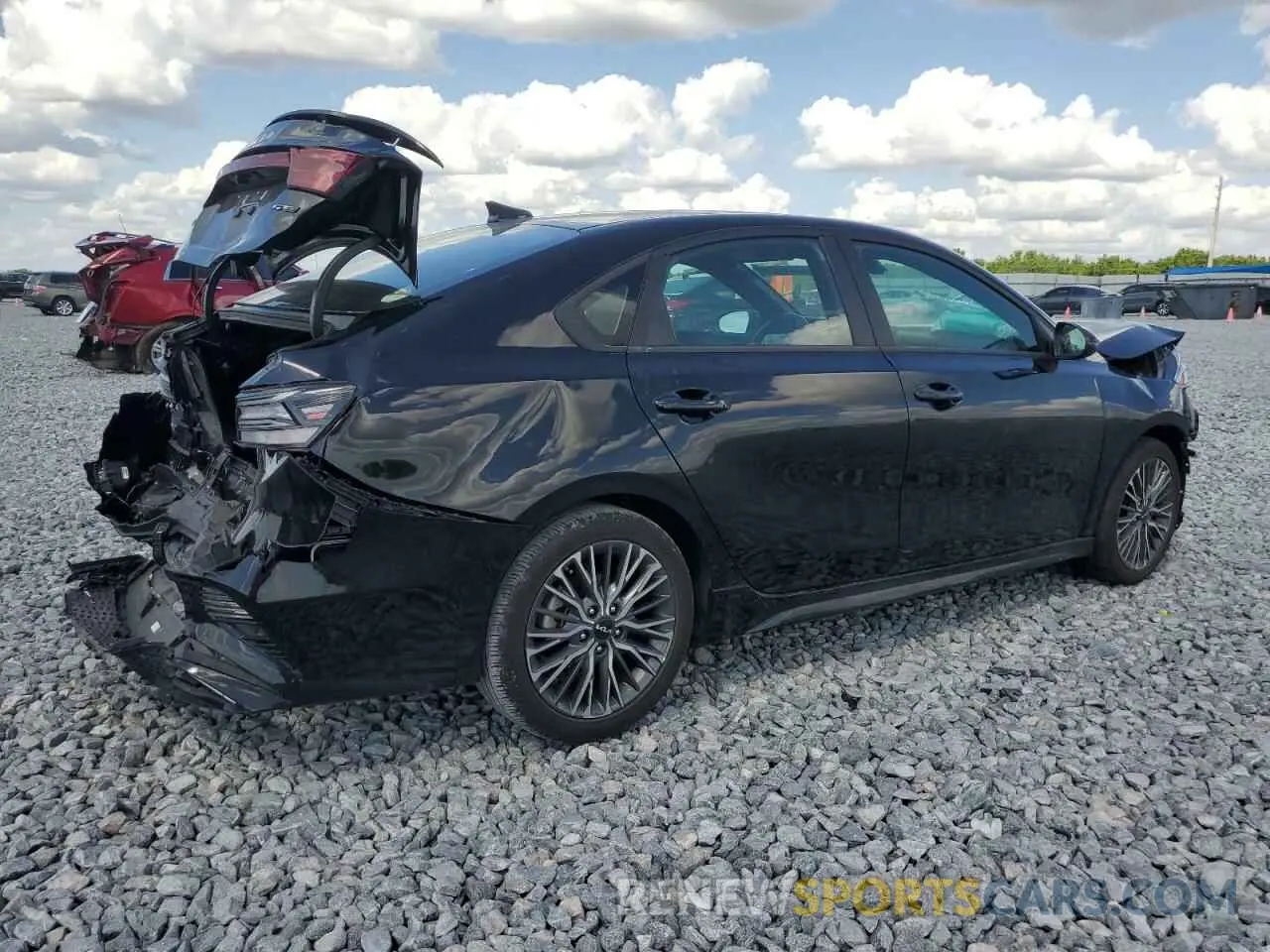 3 fotografías del automóvil dañado 3KPF54AD9PE565160 KIA FORTE 2023