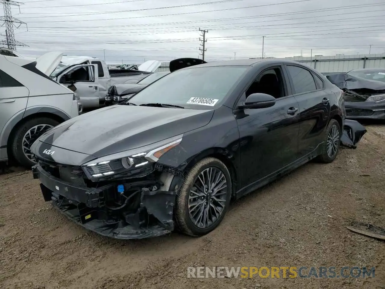 1 fotografías del automóvil dañado 3KPF54ADXPE549016 KIA FORTE 2023
