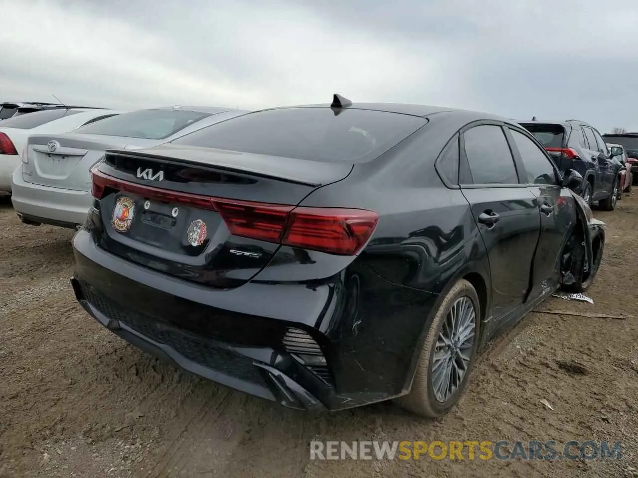 3 fotografías del automóvil dañado 3KPF54ADXPE549016 KIA FORTE 2023