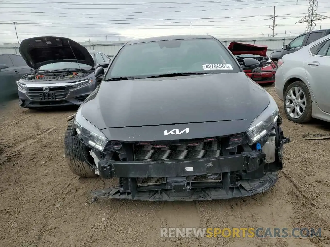 5 fotografías del automóvil dañado 3KPF54ADXPE549016 KIA FORTE 2023