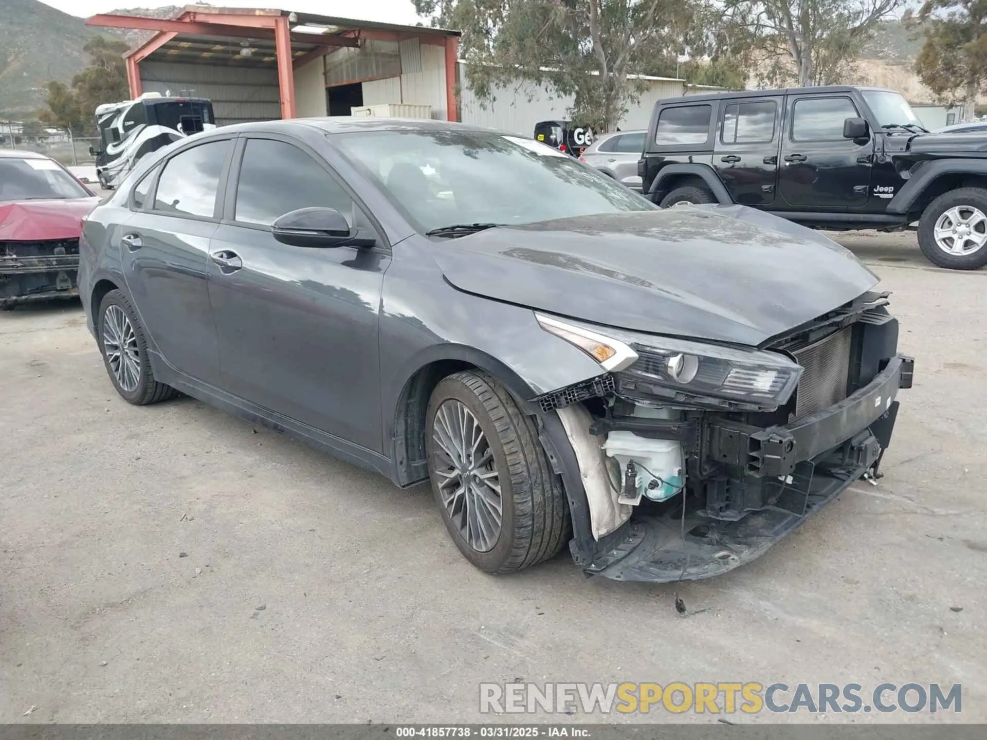 1 fotografías del automóvil dañado 3KPF54ADXPE598362 KIA FORTE 2023
