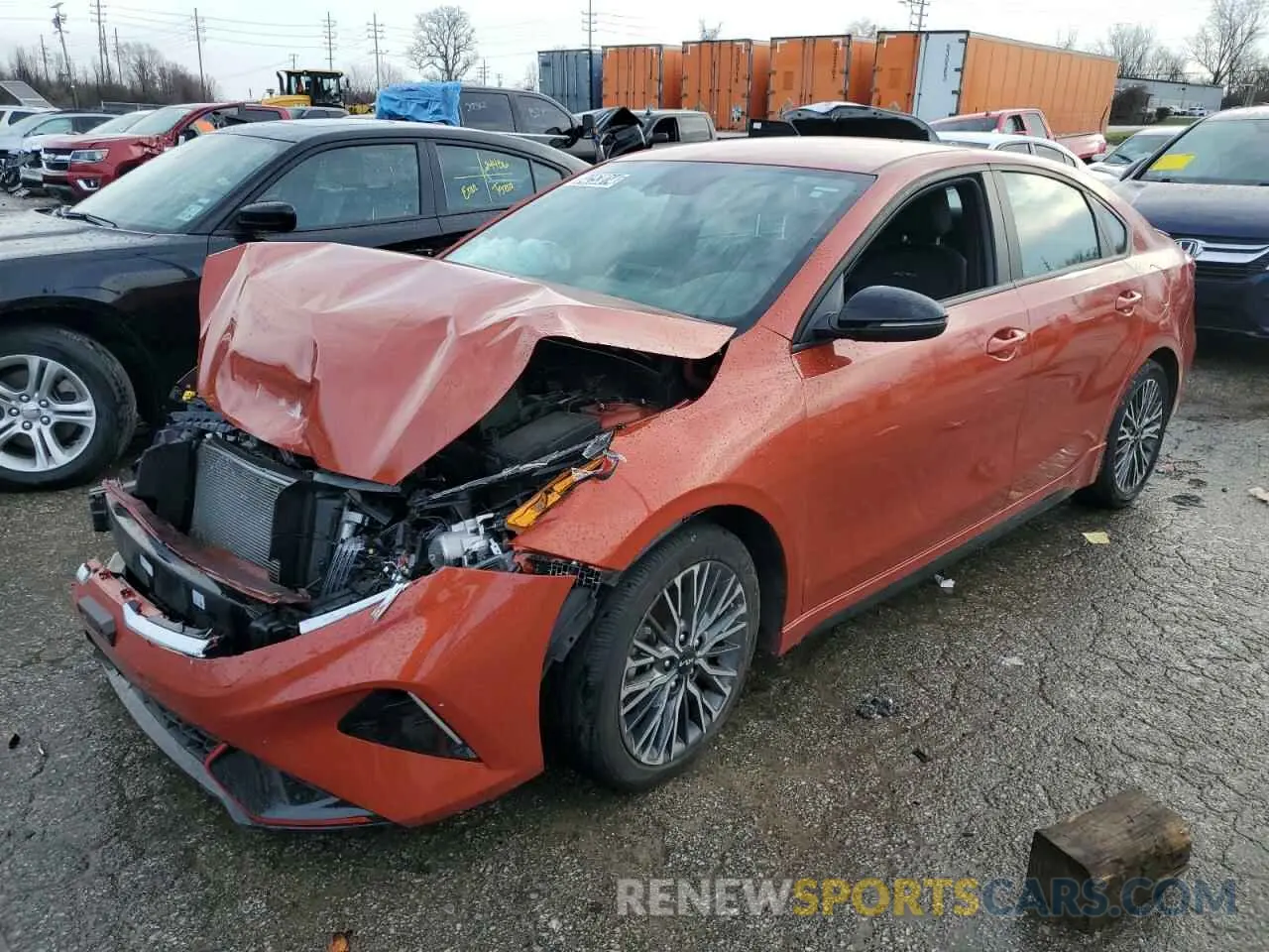 1 fotografías del automóvil dañado 3KPF54ADXPE610087 KIA FORTE 2023