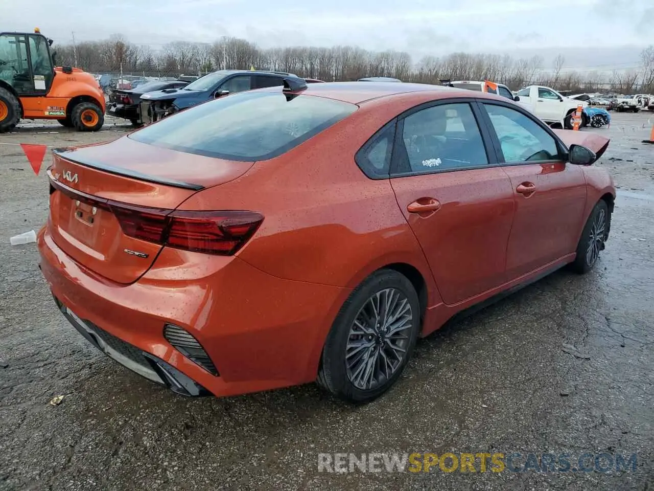3 fotografías del automóvil dañado 3KPF54ADXPE610087 KIA FORTE 2023