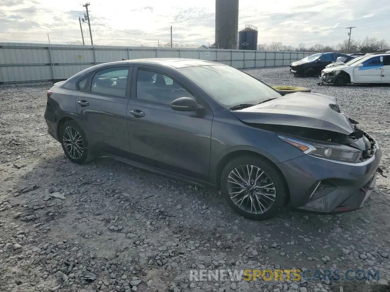 4 fotografías del automóvil dañado 3KPF54ADXPE638794 KIA FORTE 2023