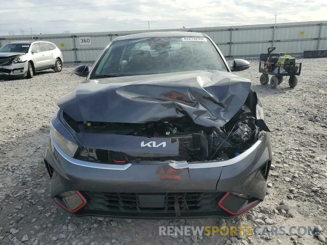 5 fotografías del automóvil dañado 3KPF54ADXPE638794 KIA FORTE 2023