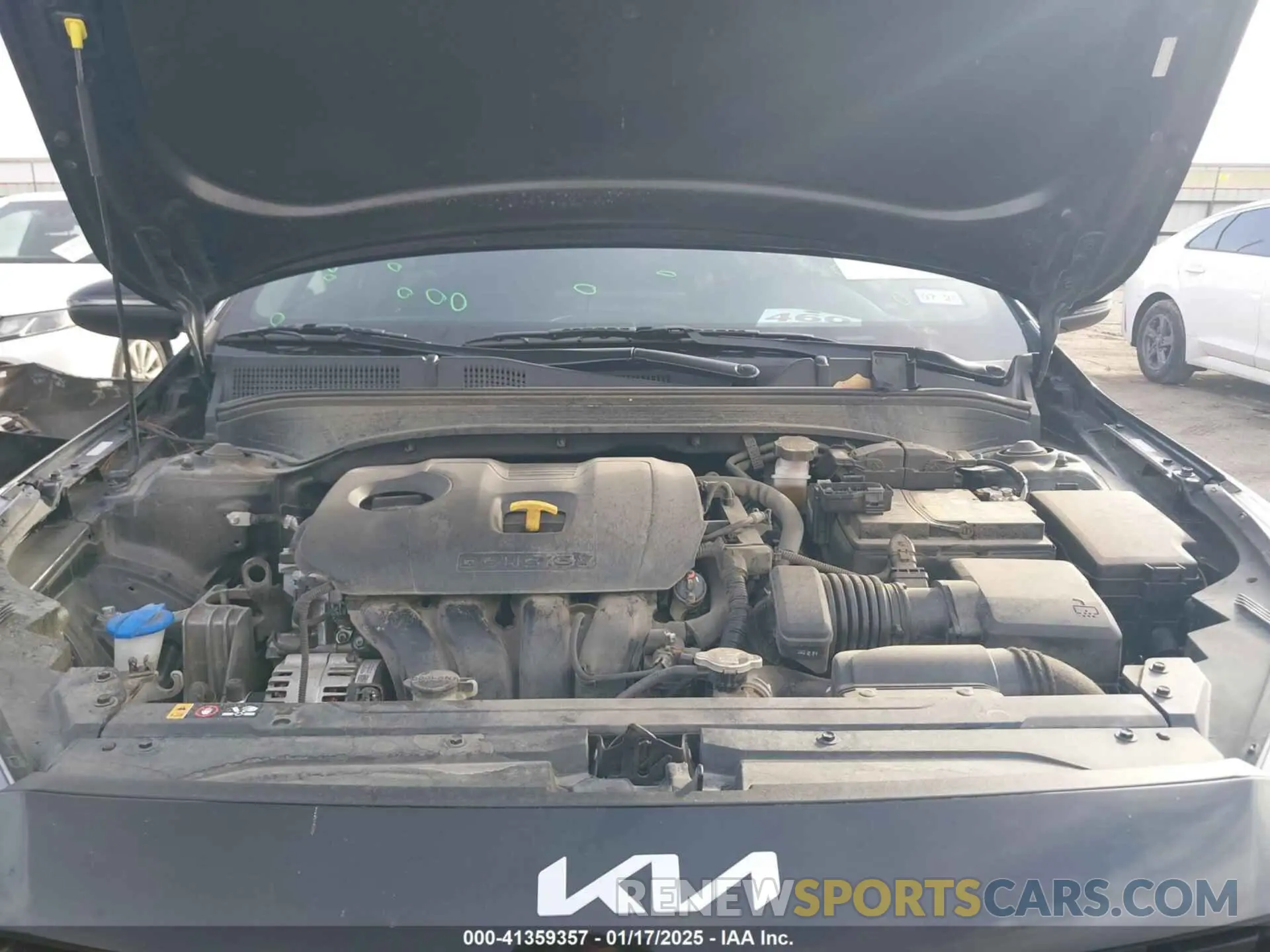 10 fotografías del automóvil dañado 3KPF54ADXPE650637 KIA FORTE 2023