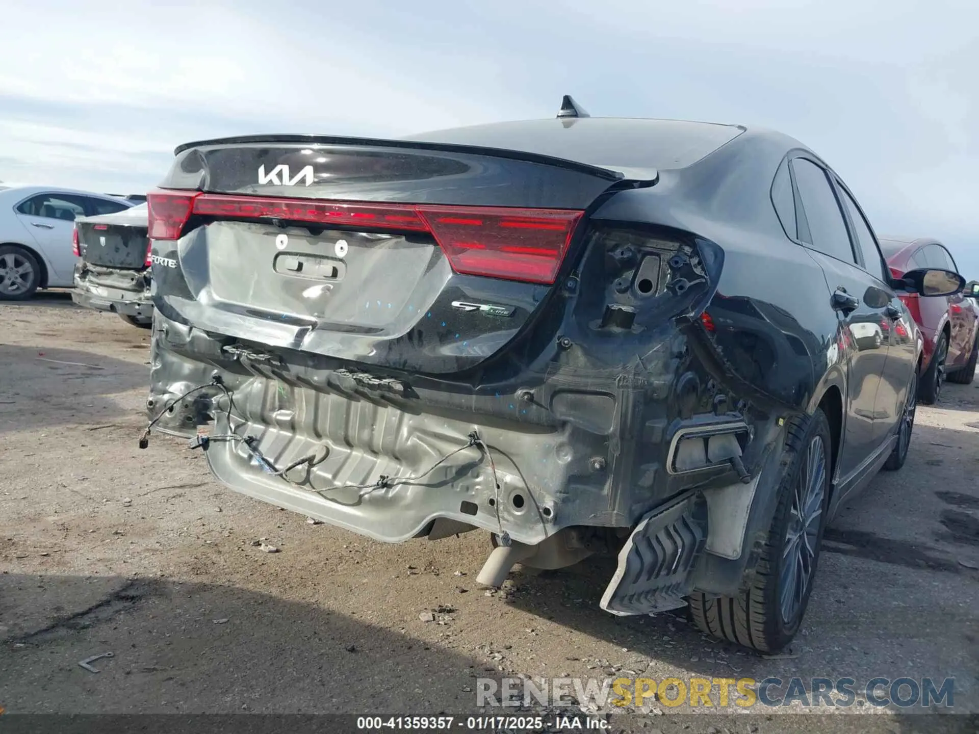 6 fotografías del automóvil dañado 3KPF54ADXPE650637 KIA FORTE 2023