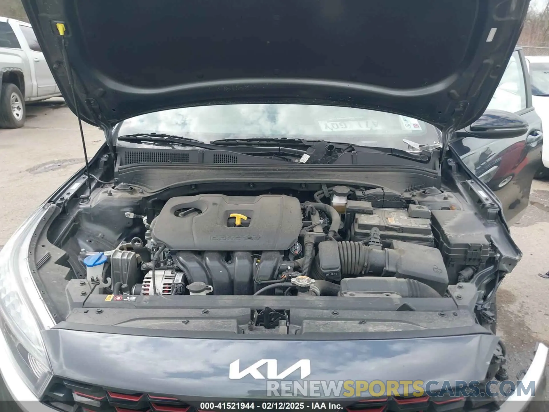 10 fotografías del automóvil dañado 3KPF54ADXPE664859 KIA FORTE 2023
