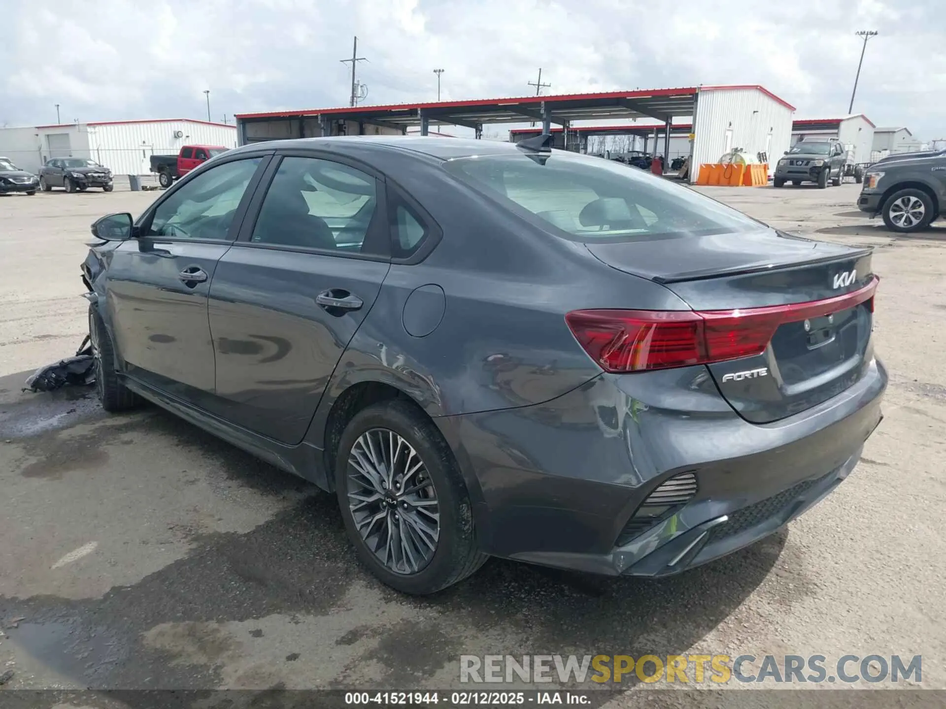 3 fotografías del automóvil dañado 3KPF54ADXPE664859 KIA FORTE 2023