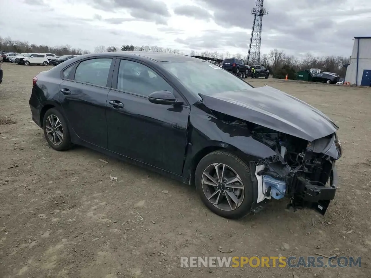 4 fotografías del automóvil dañado 3KPF24AD0RE710307 KIA FORTE 2024