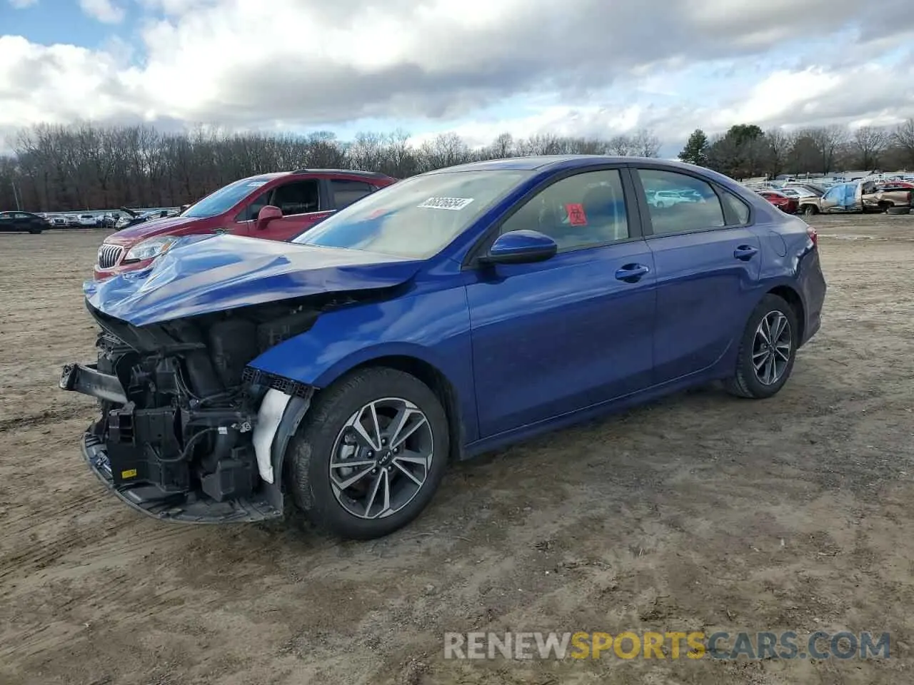 1 fotografías del automóvil dañado 3KPF24AD0RE743095 KIA FORTE 2024